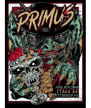 Primus (Pittsburgh 2018) brillant des détails fins