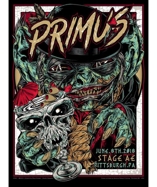 Primus (Pittsburgh 2018) brillant des détails fins