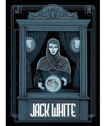 Jack White (Brighton UK, 2018) rembourrage situé sous