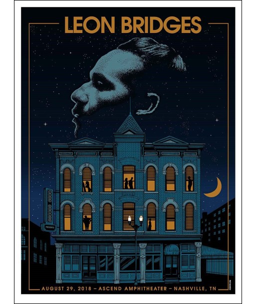 Leon Bridges (Nashville, 2018) Livraison rapide