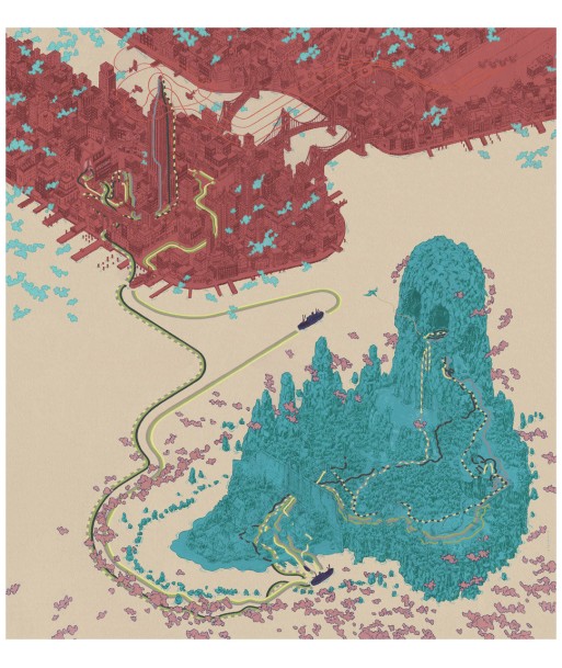 Paths of Kong le concept de la Pate a emporter 