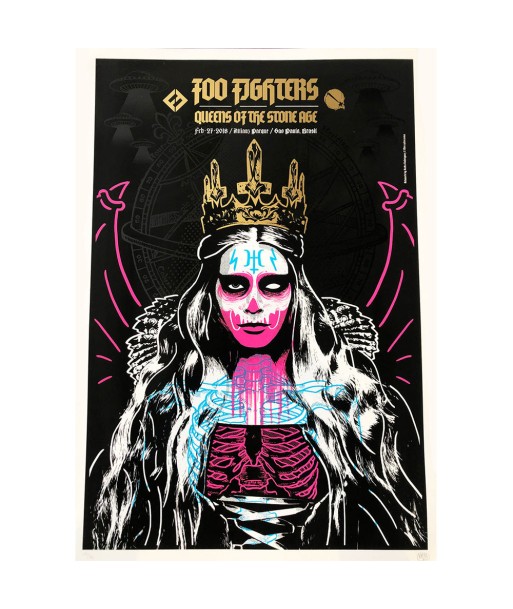 Foo Fighters/Queens of the Stone Age (Sao Paulo 2018) pas cher chine