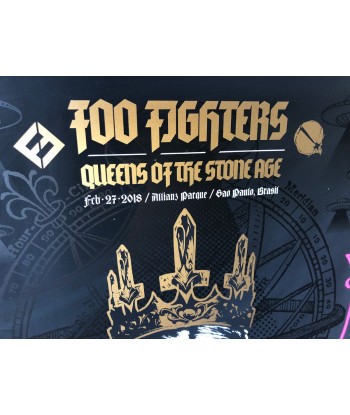 Foo Fighters/Queens of the Stone Age (Sao Paulo 2018) pas cher chine