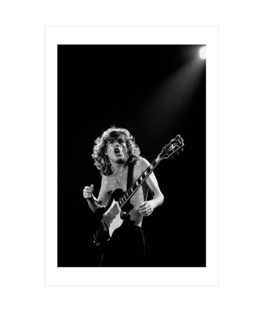 Angus Young (AC/DC) Paris 1980 du meilleur 