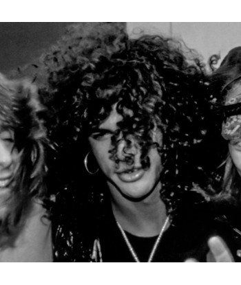 Lars Ulrich (Metallica), Slash & Axl Rose (Guns N' Roses), Dave Mustaine & Jeff Young (Megadeth), Donington 1988 l'évolution des habitudes 