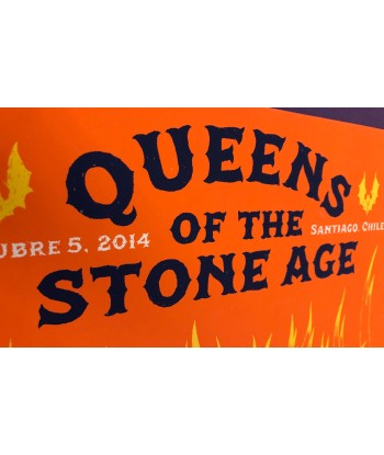 Queens of the Stone Age (Santiago, Chili 2014) rembourrage situé sous