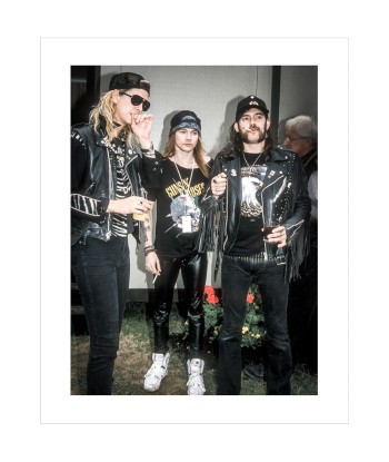 Lemmy (Motörhead), Duff McKagan & Axl Rose (Guns N' Roses), Donington 1988 pour bénéficier 