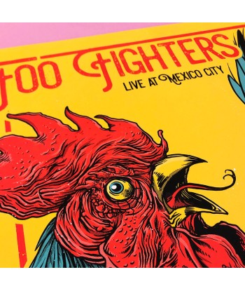 Foo Fighters (Mexico 2017) Paris Déstockage Promo