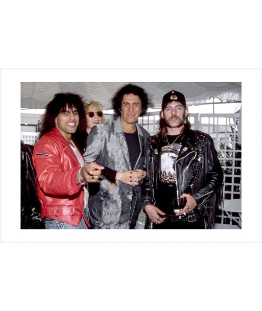 Lemmy (Motörhead), Gene Simmons (Kiss) & Mick Bailey, Donington 1988 Fin de série