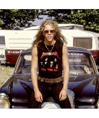 James Hetfield (Metallica) Paris 1984 à prix réduit toute l'année