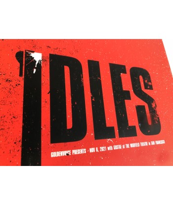 Idles (San Francisco 2021) le des métaux précieux