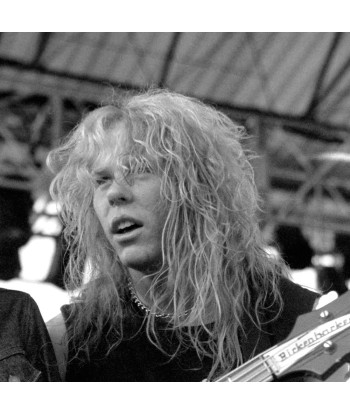 James Hetfield & Cliff Burton (Metallica) Paris 1984 de pas cher