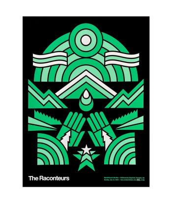 The Raconteurs (Portland 2019) brillant des détails fins