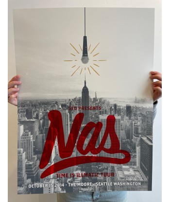 Nas (Seattle 2014) pour bénéficier 