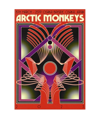 Arctic Monkeys (Osaka 2023) en ligne des produits 