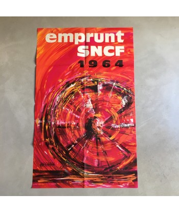 Affiche Emprunt SNCF 1964 est présent 