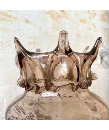 Paire de vases en cristal Art Nouveau Auguste Jean des créatures d'habitude