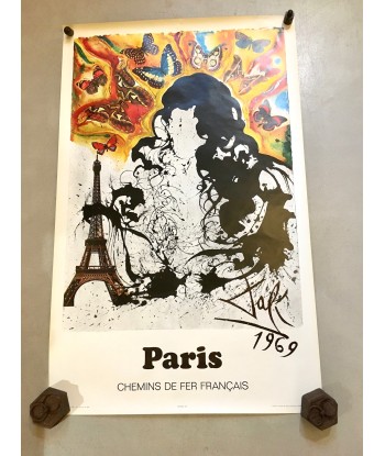 Affiche SNCF par Dali 1969 de France