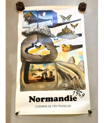 Affiche SNCF par Dali 1969 de France