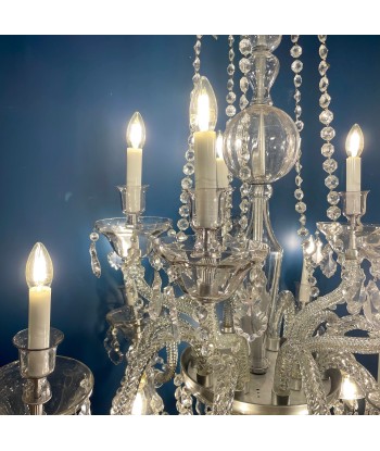 Lustre exceptionnel en verre Murano 15 feux Dans la société mordern