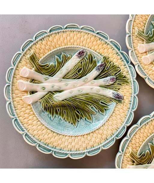 Lot de 6 assiettes à asperges en barbotine Salins 2 - 3 jours ouvrés.