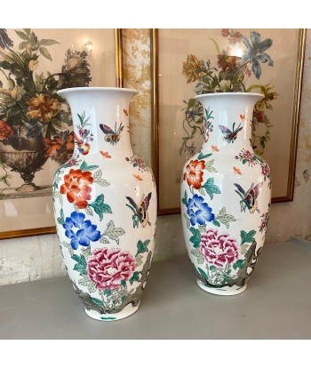 Paire de vases chinois forme balustre, XXe votre restaurant rapide dans 