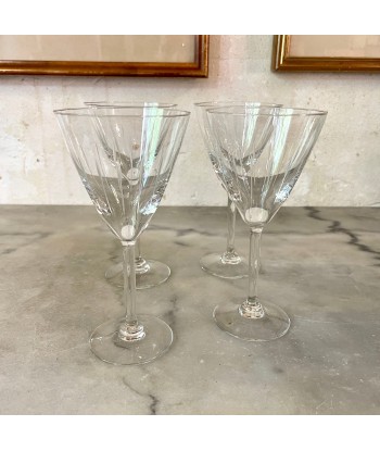 Lot de 4 verres en cristal Christofle meilleur choix