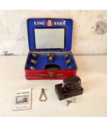 Valisette projecteur "cine egda" 35 mm années 30 plus qu'un jeu 