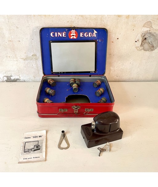 Valisette projecteur "cine egda" 35 mm années 30 plus qu'un jeu 