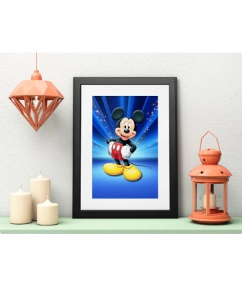 Broderie Diamant  Mickey la Souris Star de France