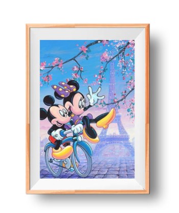 Broderie Diamant  Mickey et Minnie à Paris Faites des économies