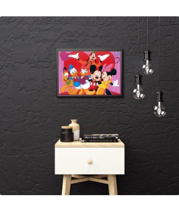 Broderie Diamant  Mickey et ses Amis rembourrage situé sous