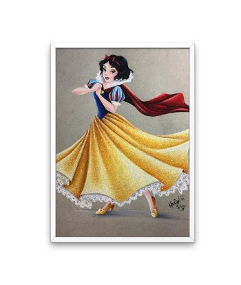 Broderie Diamant  Blanche Neige Danse Les magasins à Paris et en Île-de-France