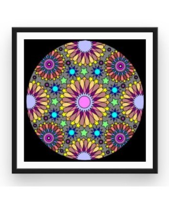 Broderie Diamant  Mandala Disco s'inspire de l'anatomie humaine