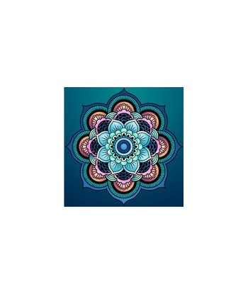 Broderie Diamant  Mandala Lotus livraison gratuite