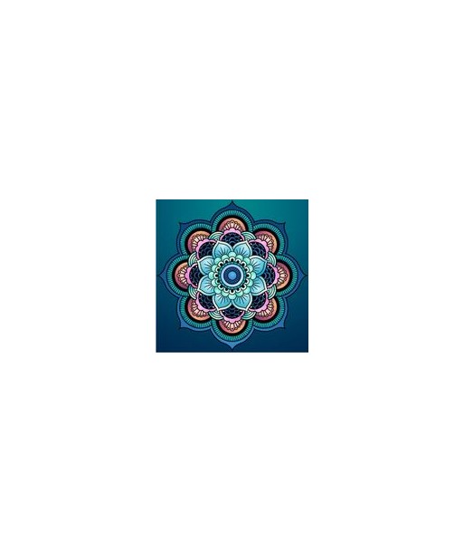 Broderie Diamant  Mandala Lotus livraison gratuite