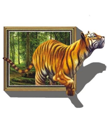 Broderie Diamant  Tigre et Tableau Pour