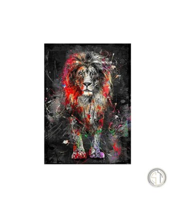 Tableau Lion Couleur en stock