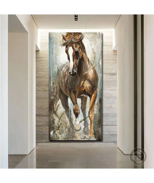 Toile Cheval Economisez 