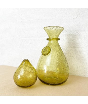 Carafe verre bullé BIOT l'achat 